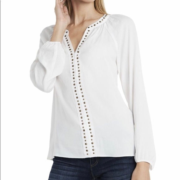 Vince Camuto - Chiffon blouse. - Picture 2 of 3